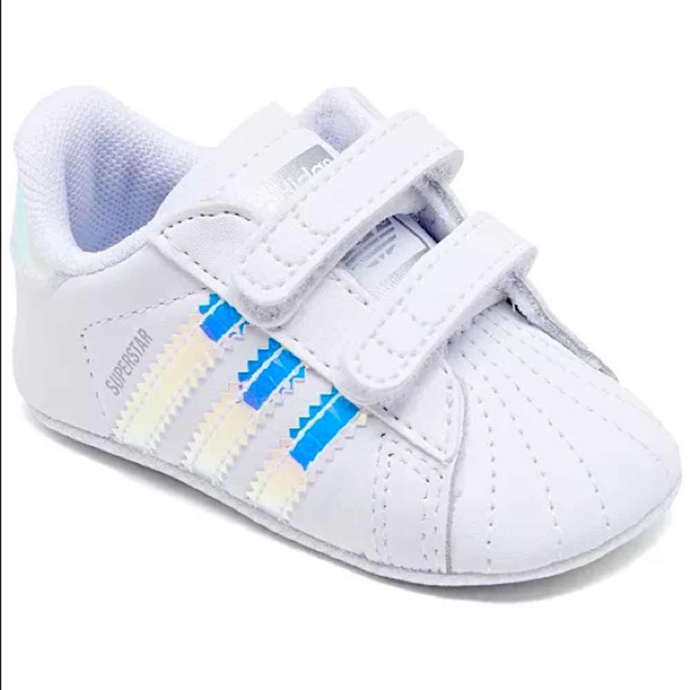 Baby Girls' Superstar Crib Booties from Finish Line Size 4 infant